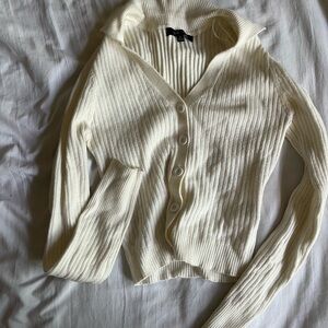 Love Tree White Cropped Long sleeve